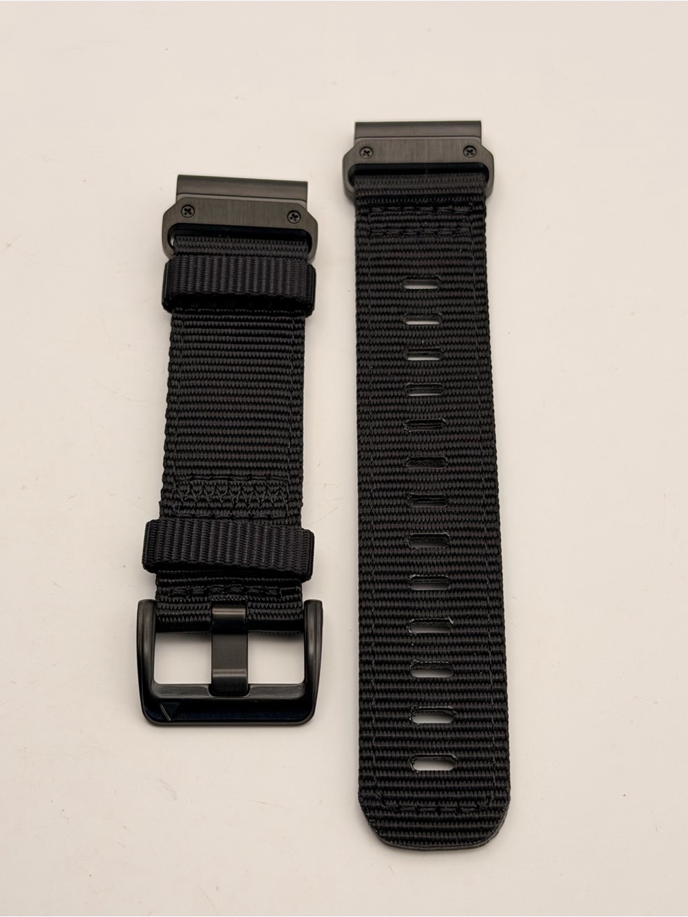 Garmin QuickFit 26mm, Watch Bands - Tactical Black Nylon, New, No Box